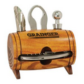 Barrel Wine 4 Piece Wine Tool Set